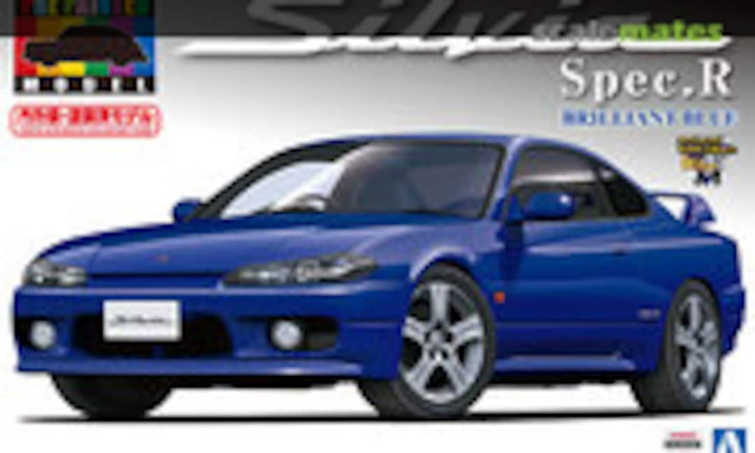 1:24 S15 Silvia Spec.R (Brilliant blue) (Aoshima 008621)