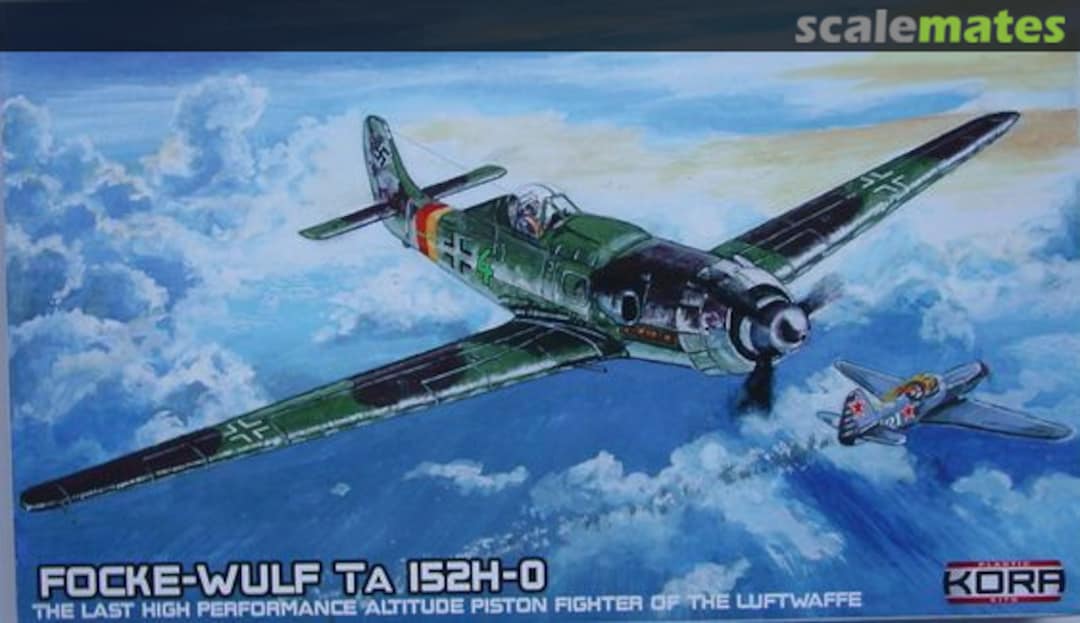 Boxart Focke-Wulf Ta 152H-0 KPK72002 Kora Models