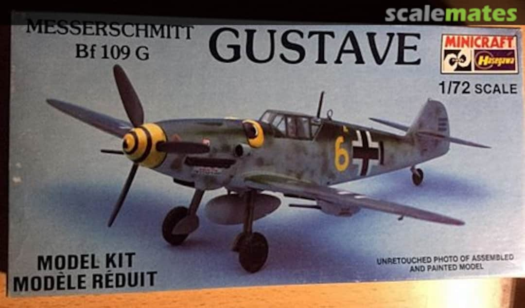 Boxart Messerschmitt Bf 109G 1108 Minicraft Hasegawa