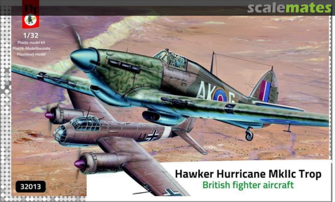 Boxart Hawker Hurricane Mk.IIc Trop 32013 Fly