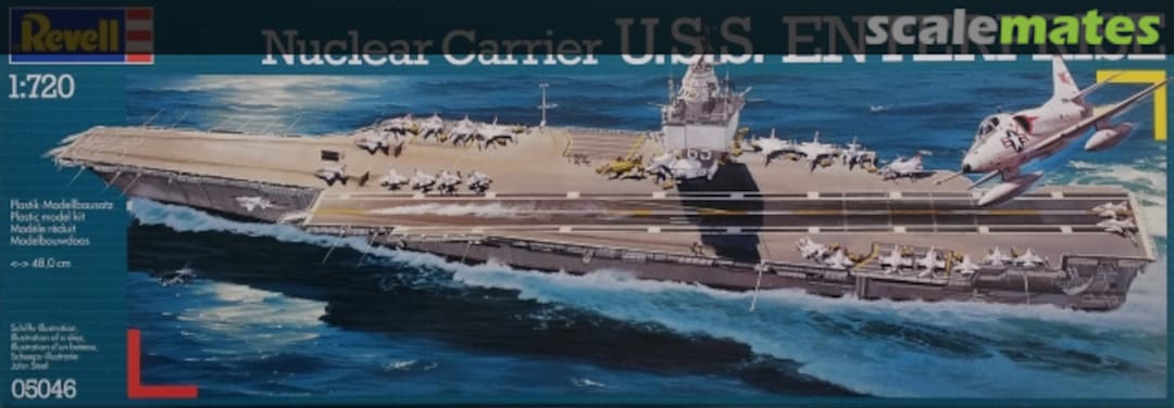 Boxart Nuclear Carrier U.S.S. Enterprise 05046 Revell