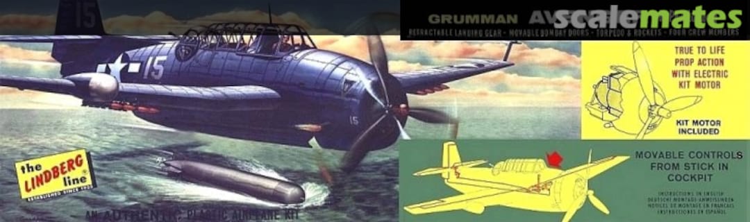 Boxart Grumman Avenger 527-M Lindberg