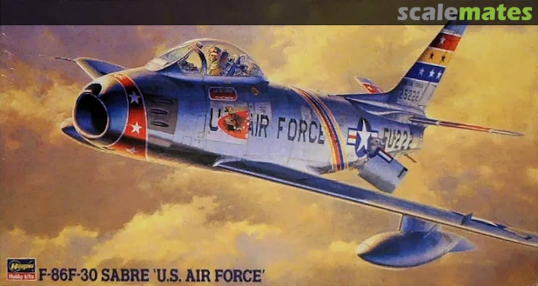 Boxart F-86F-30 Sabre 07213 Hasegawa