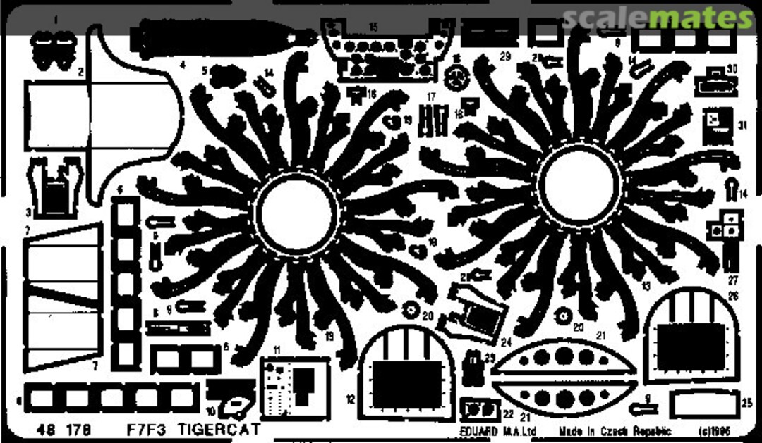 Boxart F7F-3 Tigercat 48178 Eduard