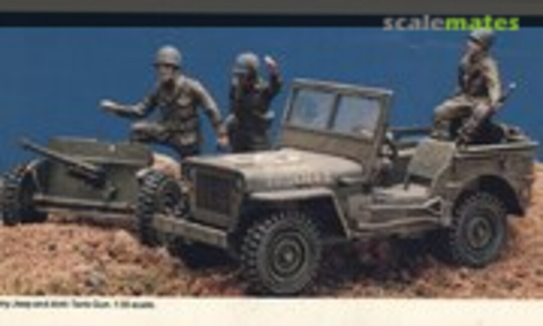 1:35 Army Jeep and Anti-Tank Gun (Monogram 6960)