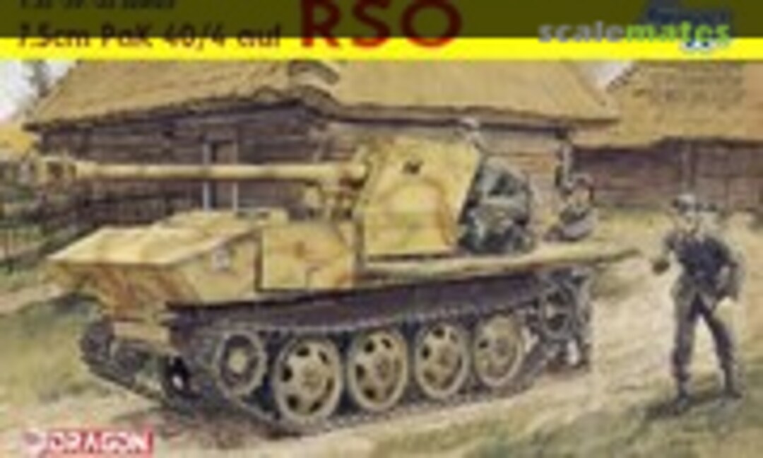 1:35 7.5cm Pak 40/4 auf RSO (Dragon 6640)