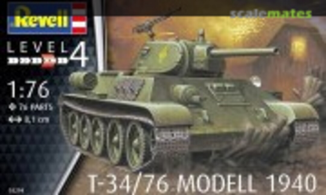 1:76 T-34/76 Modell 1940 (Revell 03294)