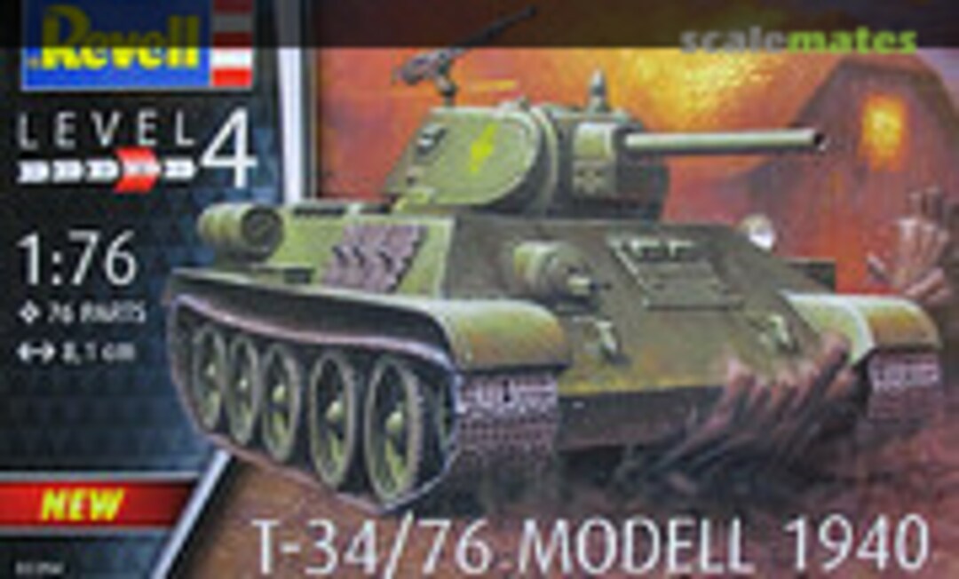 1:76 T-34/76 Modell 1940 (Revell 03294)