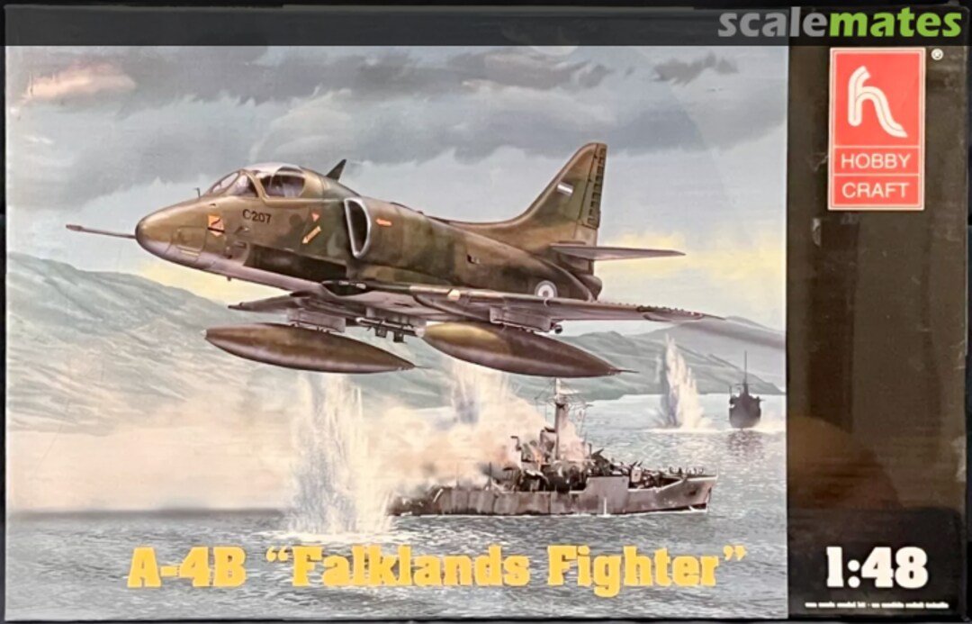 Boxart A-4B "Falklands Fighter" HC1433 Hobbycraft