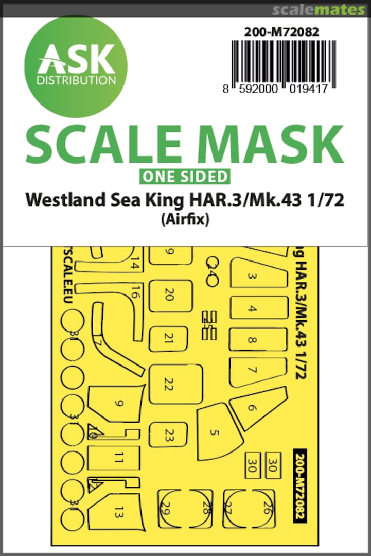 Boxart Westland Sea King HAR.3 / Mk.43 200-M72082 ASK