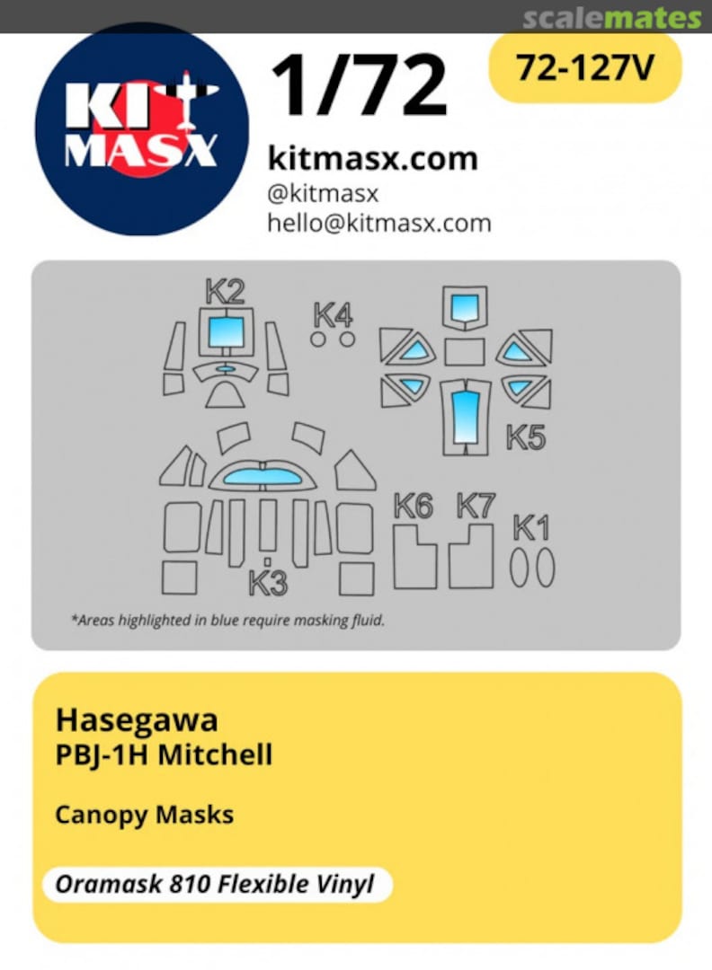 Boxart PBJ-1H Mitchell 72-127V Kit Masx