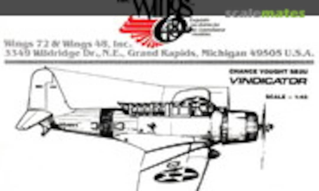 1:48 Chance Vought SB2U Vindicator (Vac Wings VW483)