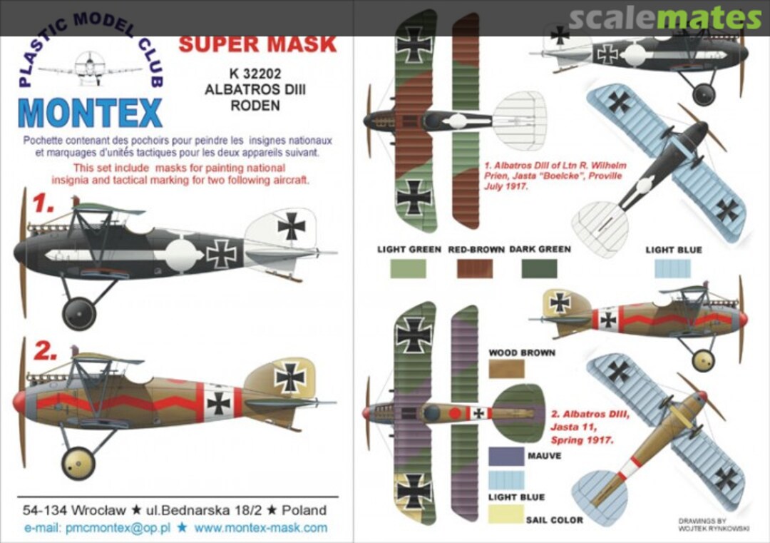 Boxart Albatros D.III K32202 Montex