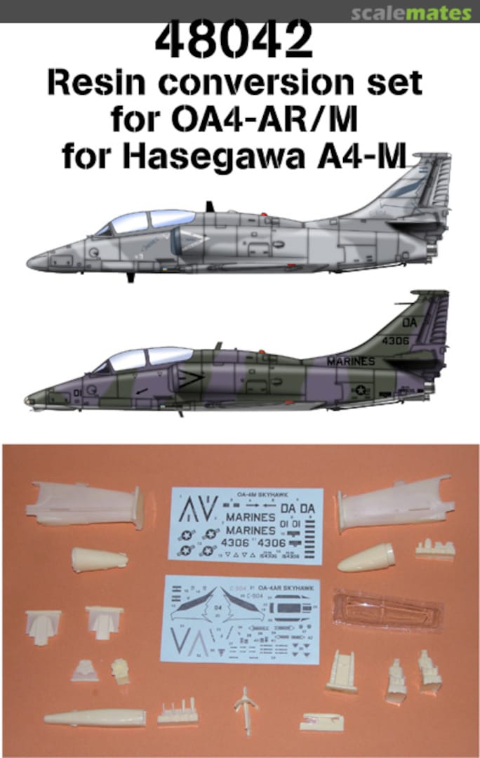 Boxart Douglas OA-4M/OA-4AR Resin Conversion 48042 Condor Decals