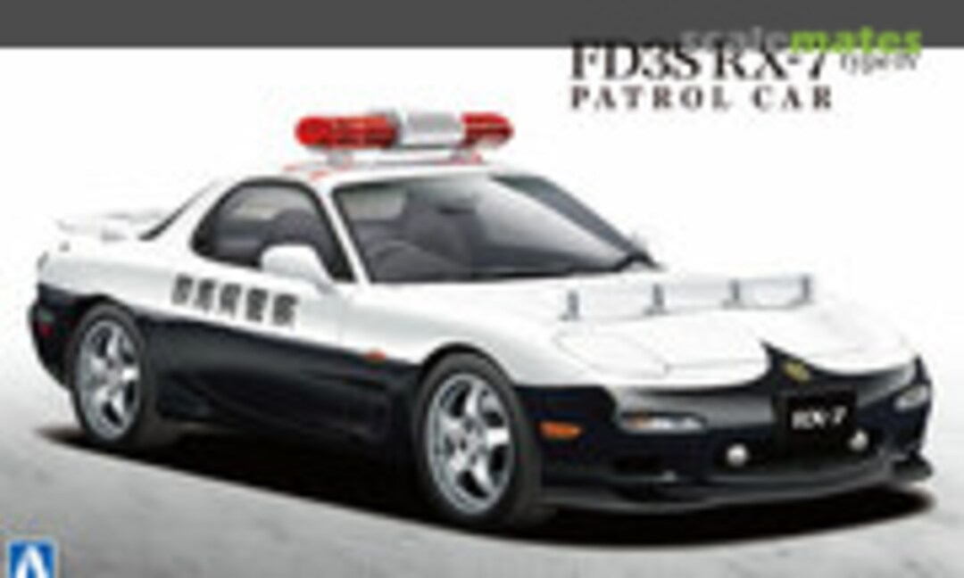 1:24 FD3S RX-7 type IV Patrol Car (Aoshima 014165)