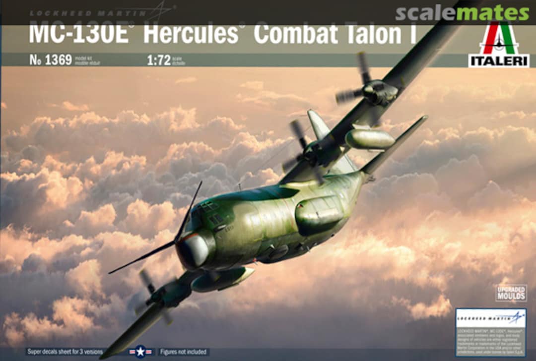 Boxart MC-130E Hercules Combat Talon I 1369 Italeri