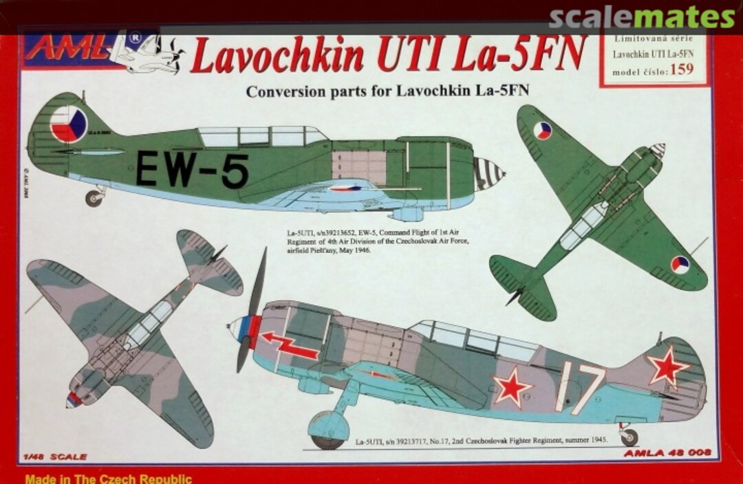 Boxart Lavochkin UTI La-5FN 48008 AML