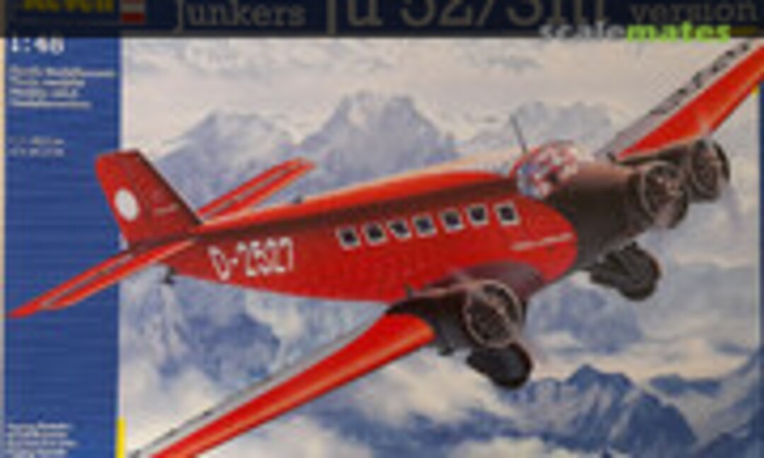 1:48 Junkers Ju 52/3m civil version (Revell 04558)