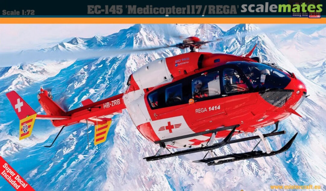 Boxart EC-145 'Medicopter117/REGA' F-31 MisterCraft