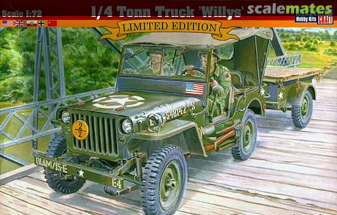 Boxart 1/4 Tonn Truck ´Willys´ D-299 MisterCraft