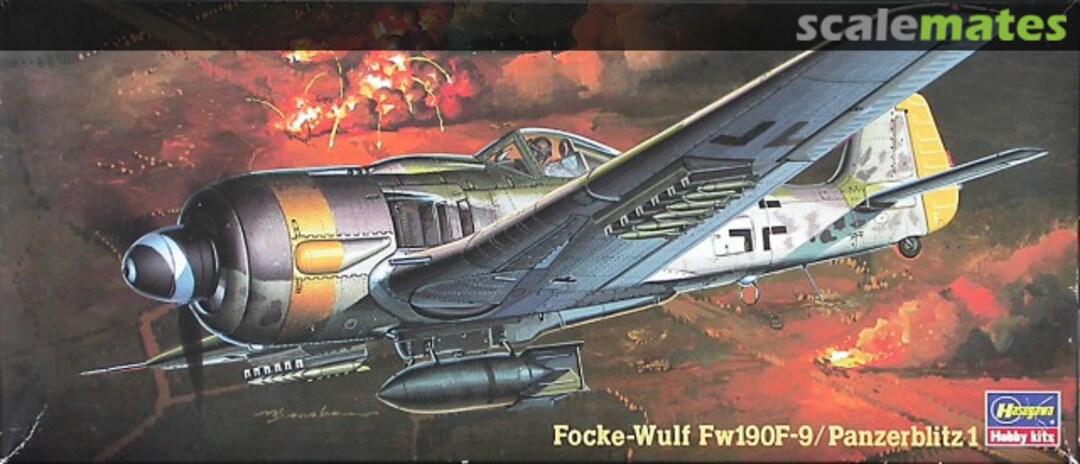 Boxart Focke-Wulf Fw190F-9/Panzerblitz 1 51362 Hasegawa