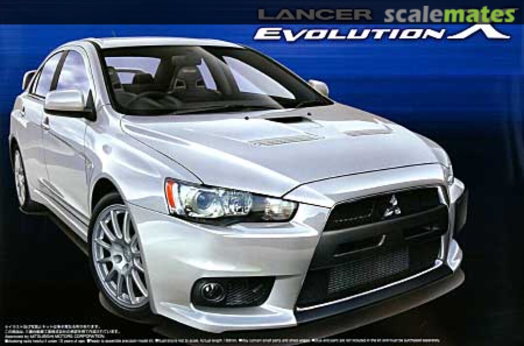 Boxart Mitsubishi Lancer Evo X 044902 Aoshima