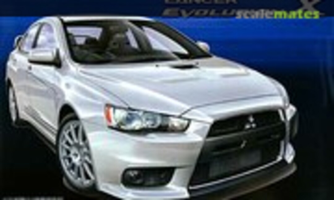 1:24 Mitsubishi Lancer Evo X (Aoshima 044902)