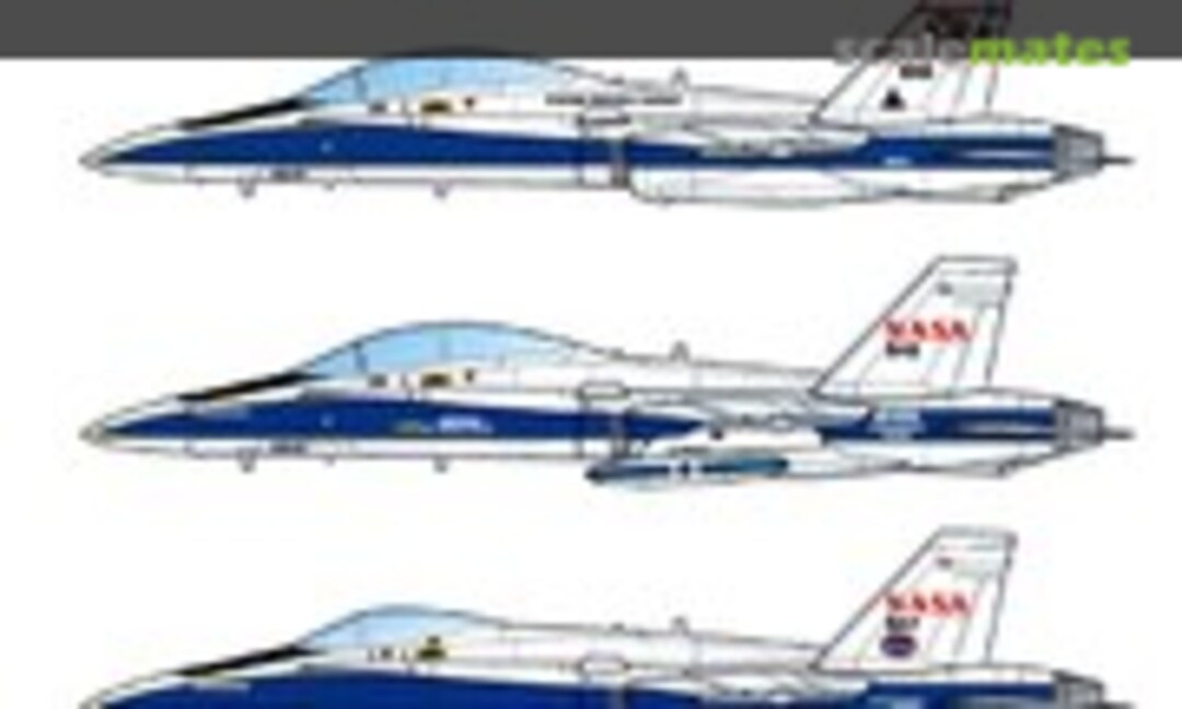 1:48 NASA F-18 (Caracal Models CD48229)