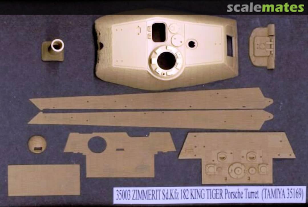 Boxart Sd.Kfz.182 King Tiger Porsche Turret 35003 Atak Model