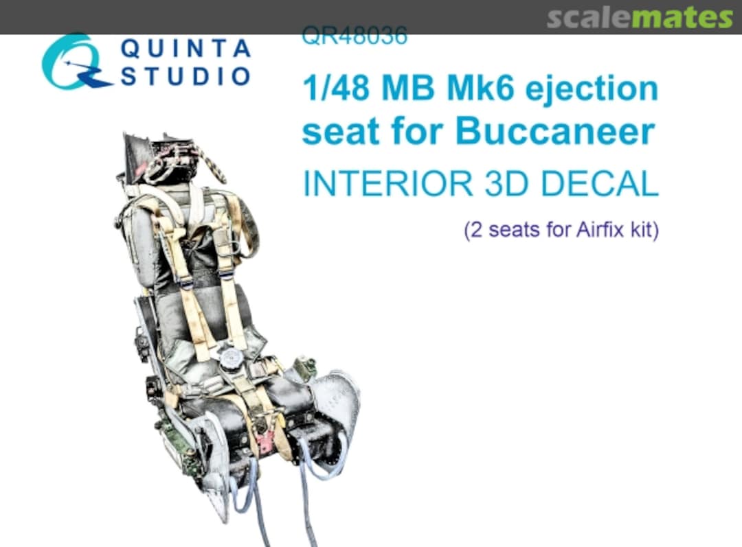 Boxart MB Mk.6 Ejection Seat for Buccaneer QR48036 Quinta Studio