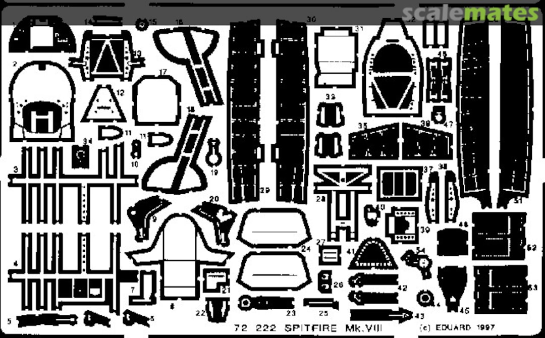 Boxart Spitfire Mk.VIII 72222 Eduard
