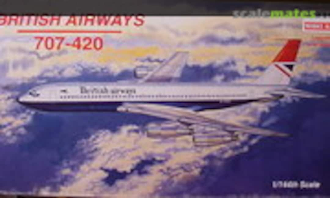 1:144 Boeing 707-420 British Airways (Minicraft Model Kits 14485)