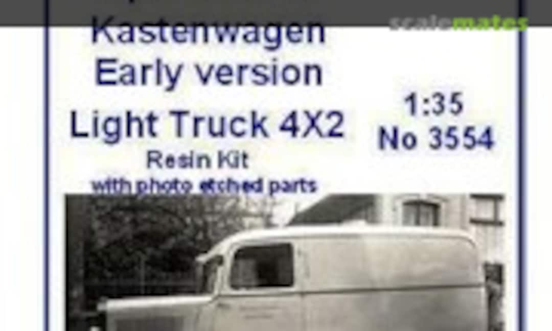 Opel Blitz 1t Kastenwagen Early version Light truck 4x2 (Dnepro Model 3554)