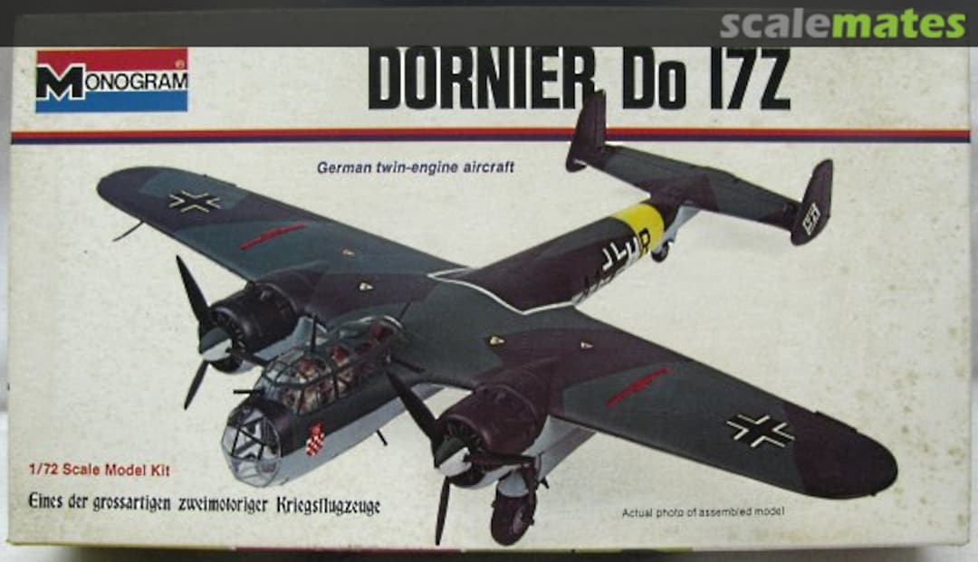 Boxart Dornier Do 17Z 6842 Monogram