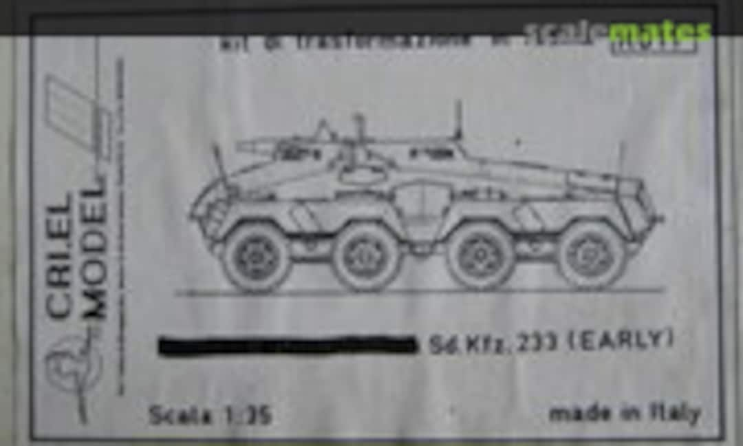 Sd.Kfz. 233 (Early) (CRIEL.MODEL R011)