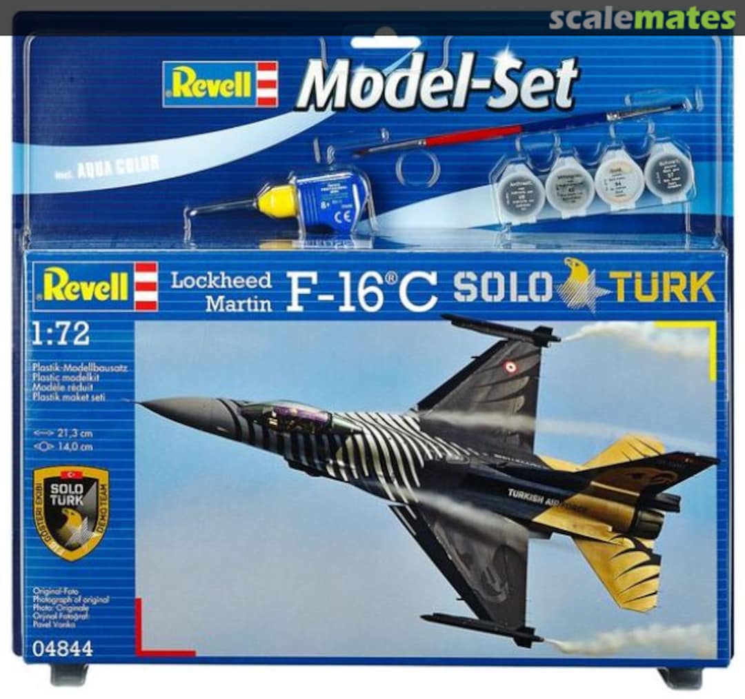 Boxart Lockheed Martin F-16C Solo Turk 64844 Revell