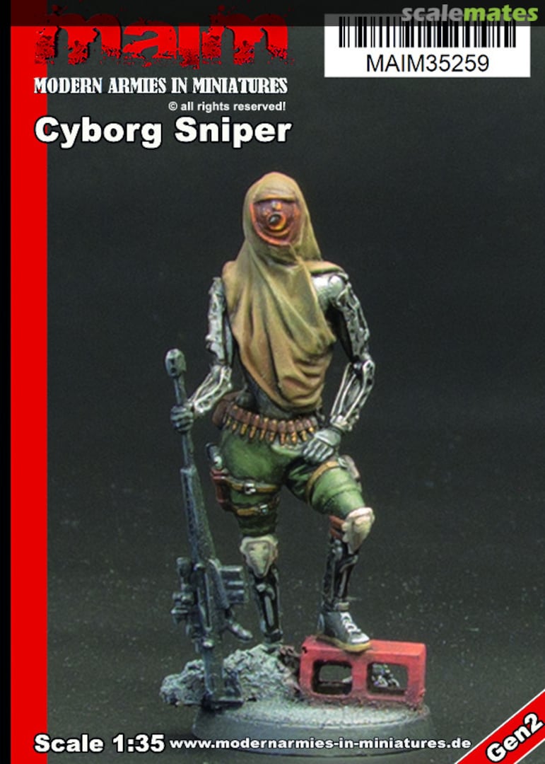 Boxart Cyborg - Robot Sniper MAIM35259 MAiM