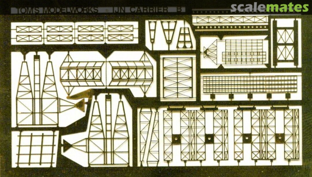 Boxart IJN Carrier Detail-up set B 703 Tom's Modelworks