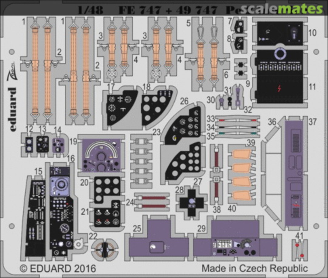 Boxart Pe-2 interior FE747 Eduard