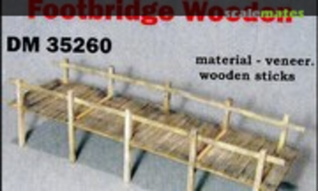 Footbridge Wooden (DANmodels DM35260)