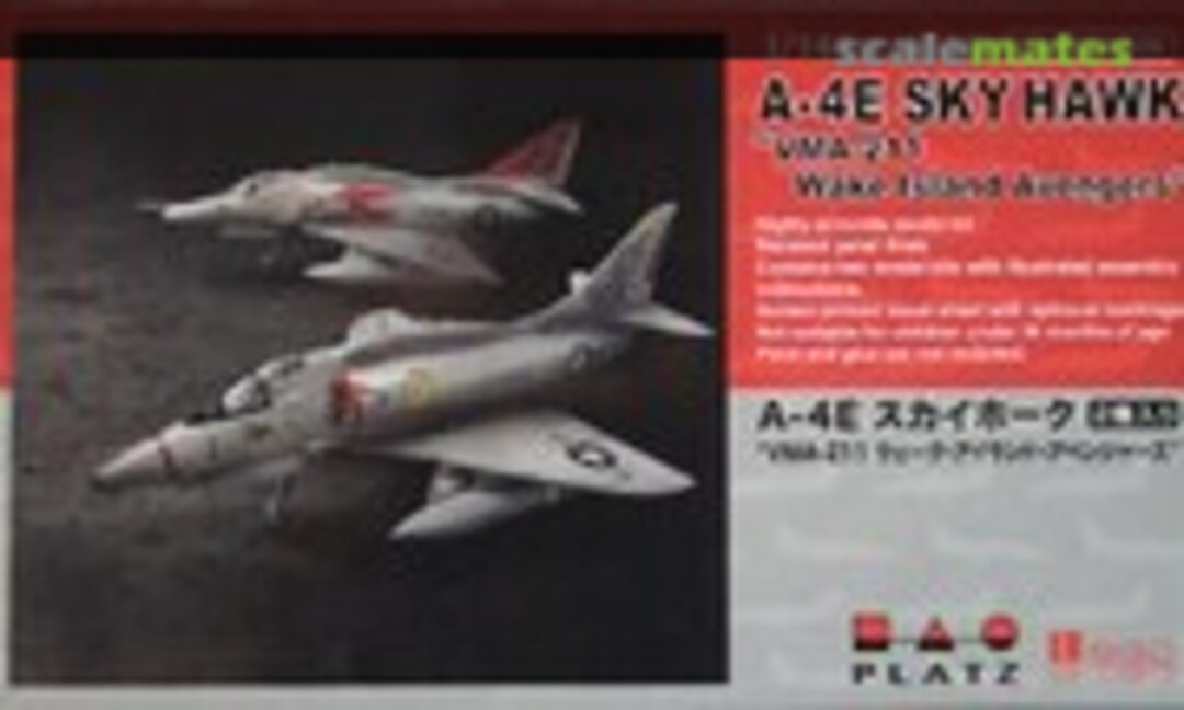 1:144 A-4E Skyhawk &quot;VMA-211 Wake Island Avengers&quot; (Platz PD-20)