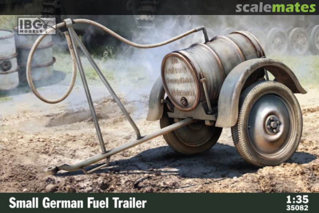 Boxart Small German Fuel Trailer 35082 IBG Models