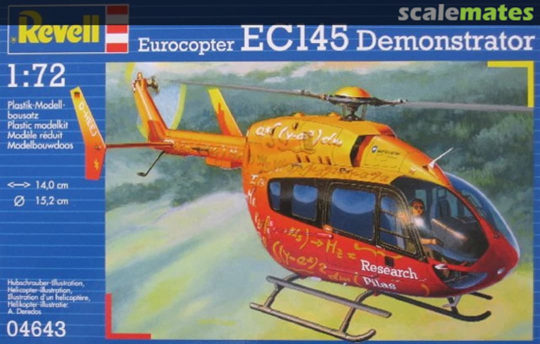 Boxart Eurocopter EC145 Demonstrator 04643 Revell