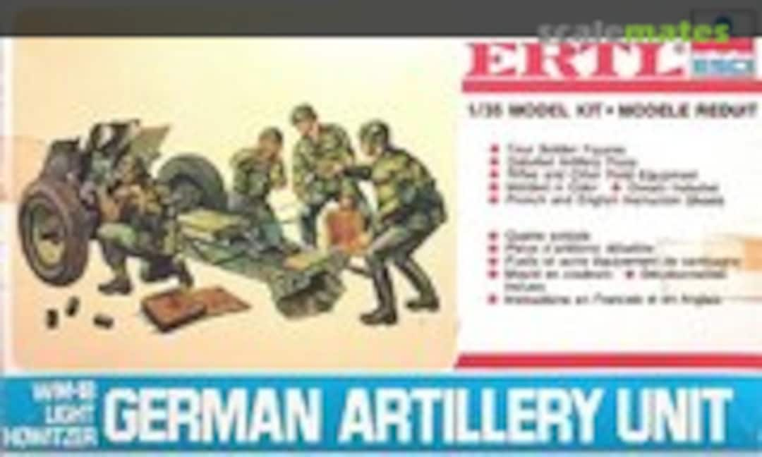 1:35 German artillery unit (ERTL 8573)