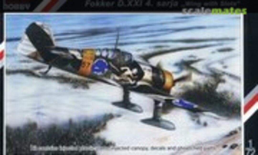 1:72 Fokker D.XXI 4. sarja (Special Hobby SH72116)