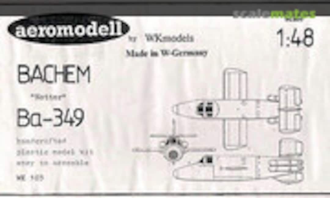 BACHEM Natter Ba-349 (aeromodell WK 103)