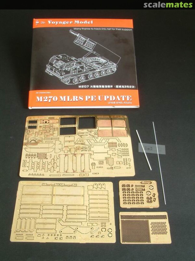 Boxart M270 MLRS PE Update PE35006 Voyager Model