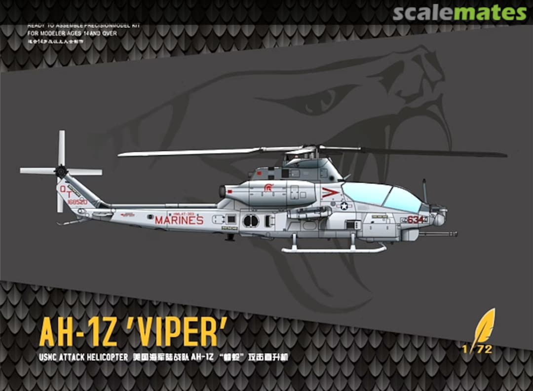 Boxart AH-1Z 'Viper' DM 720012 DreamModel