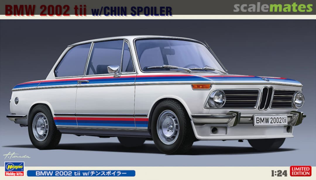 Boxart BMW 2002 tii w/Chin Spoiler 20458 Hasegawa