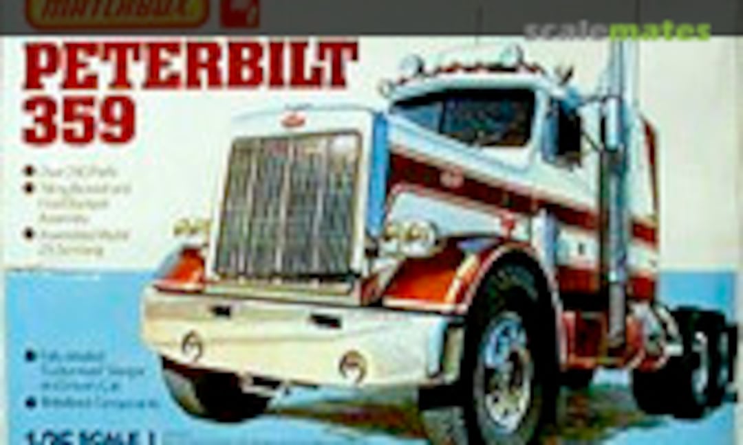 1:25 Peterbilt 359 (Matchbox/AMT PK-6101)